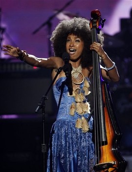 Esperanza Spalding  performs at the 10th Annual BET Awards